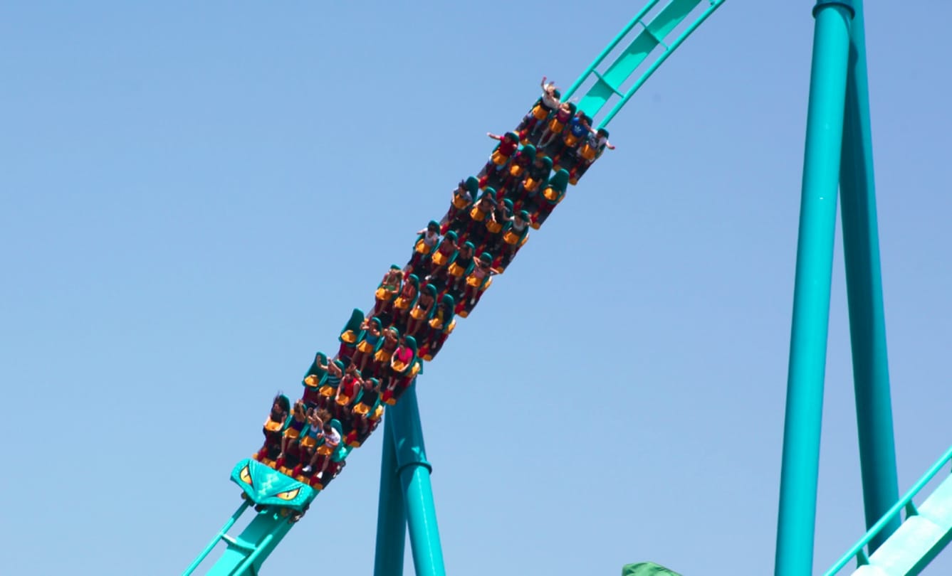 Scriest roller coaster in the world