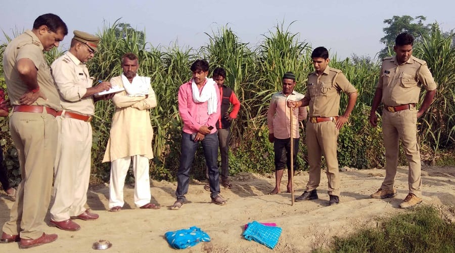 shot a woman and injured in Shamli