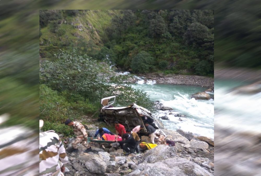 Tempo Accident on Gangotri Highway Horrible photos