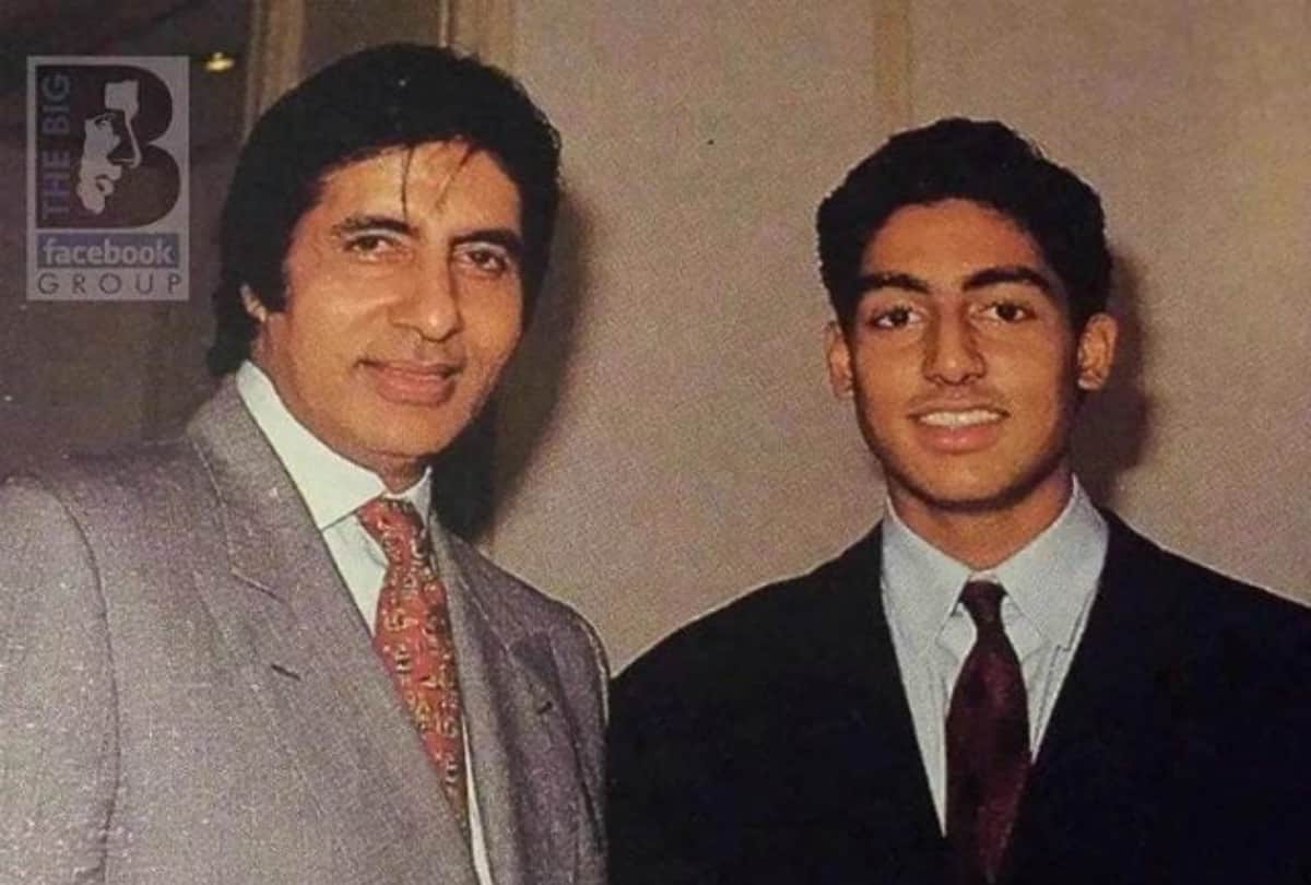 Amitabh Bachchan shared Abhishek photo with his grandfather Harivansh Rai Bachchan and Wishes him