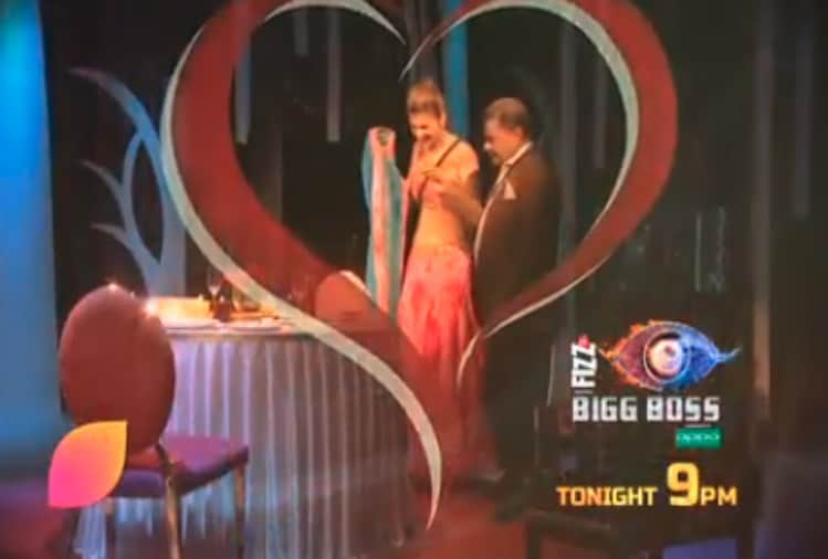 bigg boss 12 anup jalota said i  love you to jasleen matharu in a dinner date
