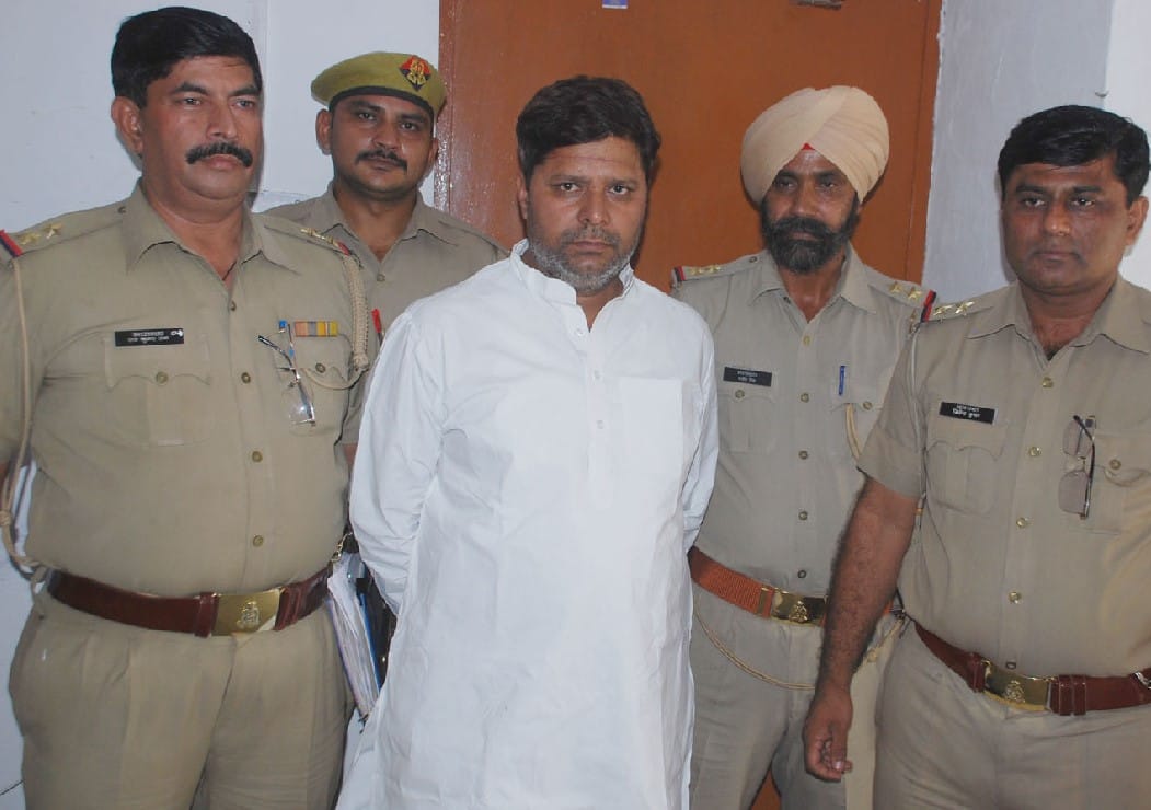 Former Gram Pradhan's husband arrested