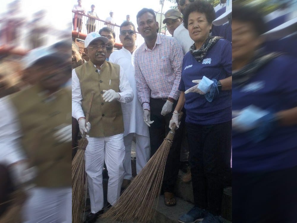 Bachendri Pal swachh bharat abhiyan from haridwar