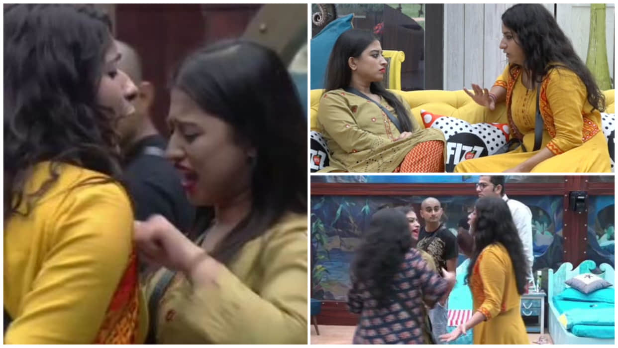 Bigg Boss 12 Surbhi rana fights with khan sisters during captaincy task