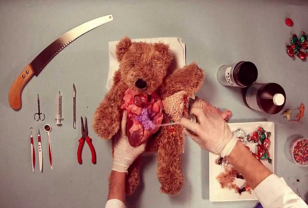 Doctor operates a Teddy Bear in Canada