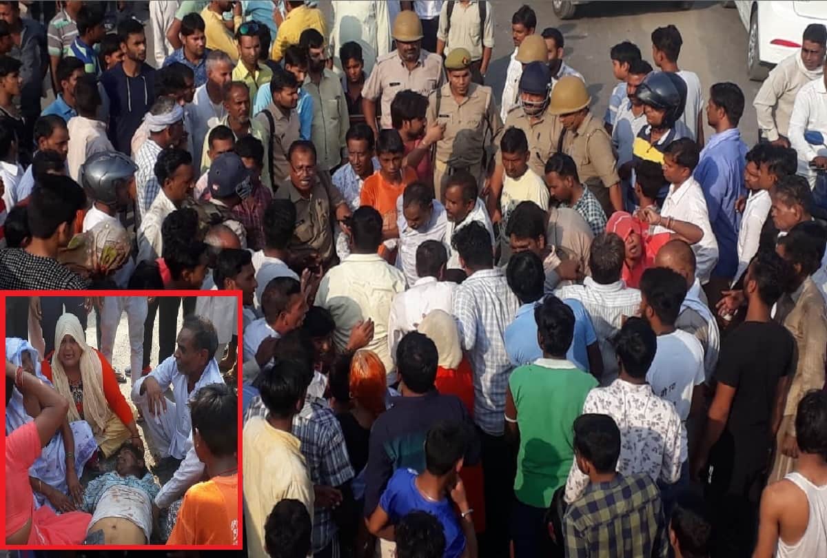 Accident in meerut and two killed and many injured see photos
