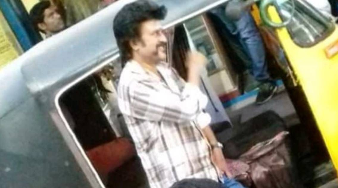 Super star rajinikanth are shooting a film in mirzapur