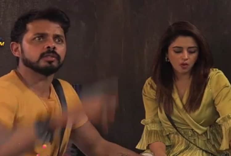 Bigg Boss 12 Sreesanth Karanvir Bohra fight against Surbhi Rana and Romil Chaudhary
