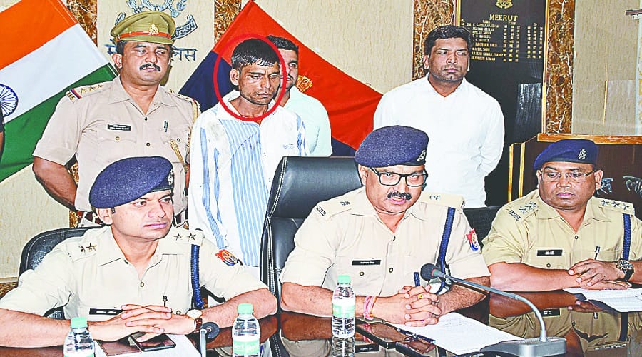 young man did sexual assault on girl and then murdered in Meerut
