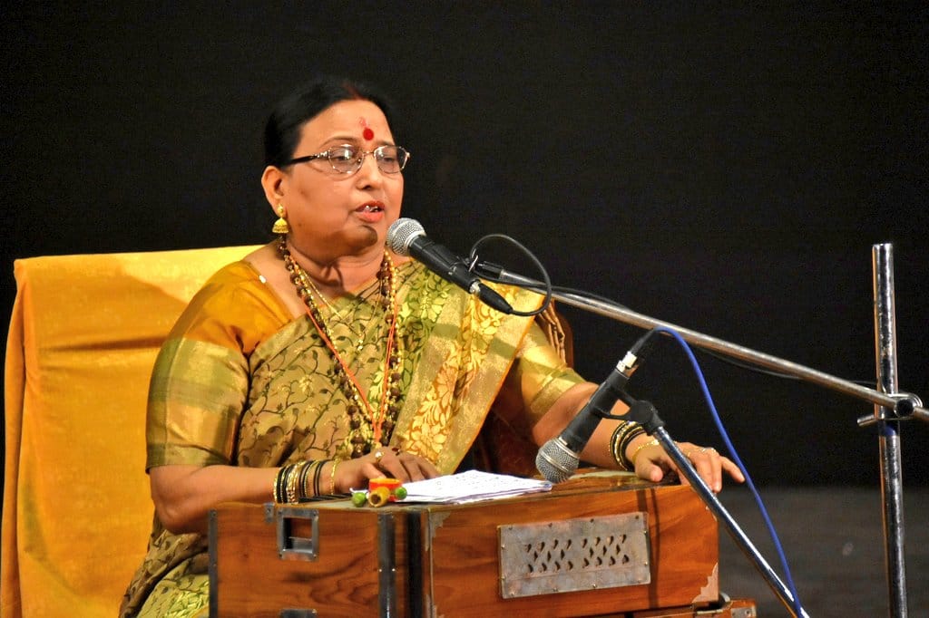 Sharda sinha performance in BHU music festival