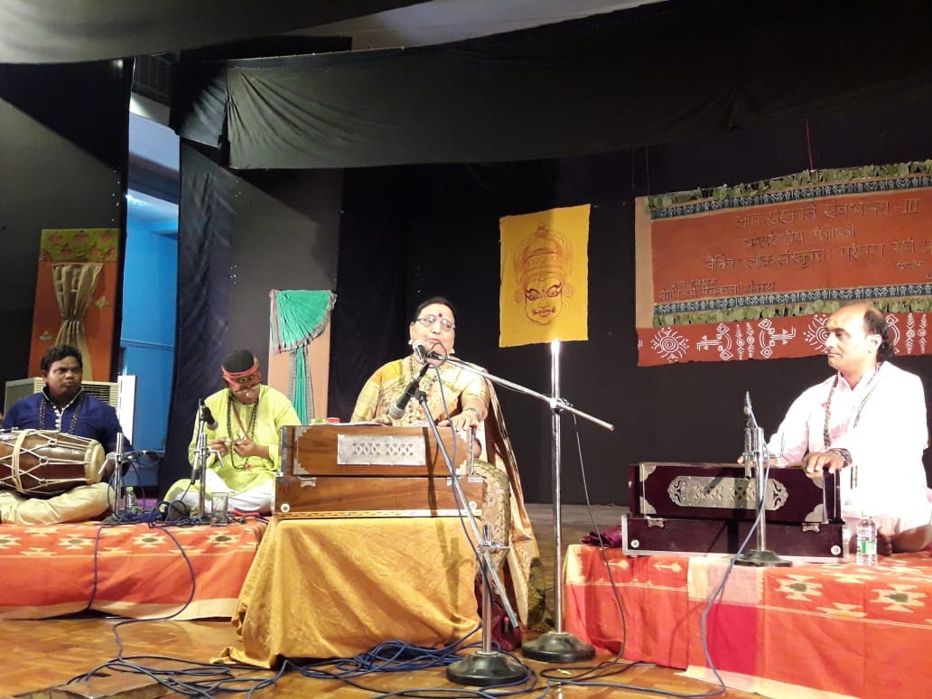 Sharda sinha performance in BHU music festival