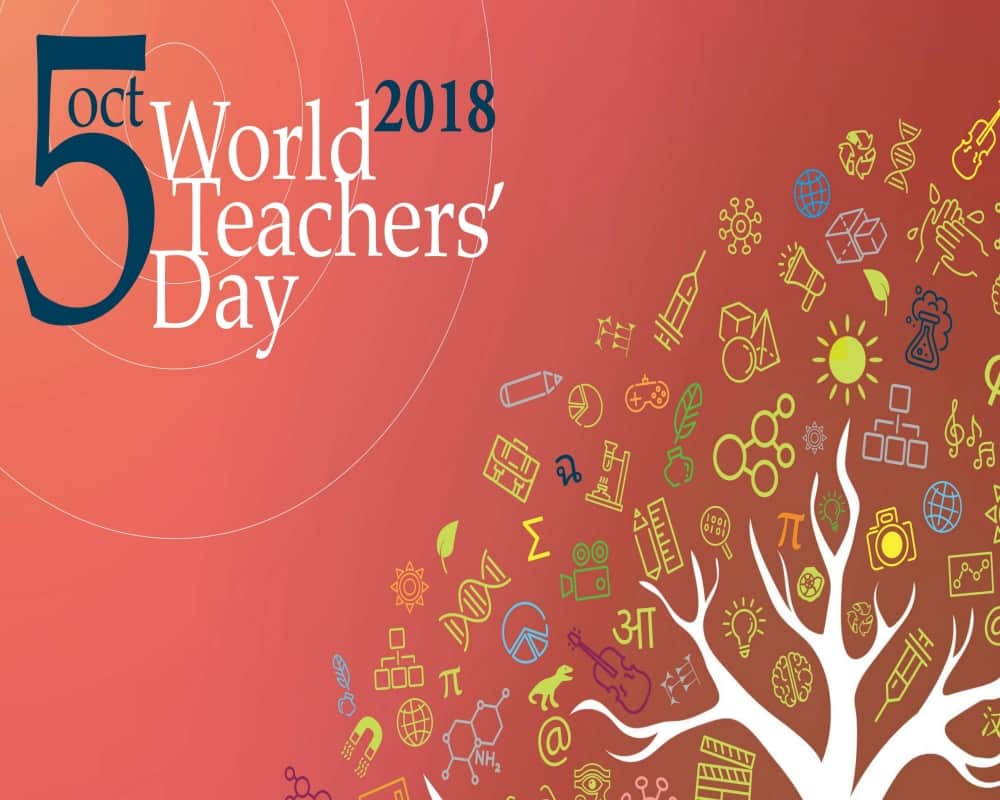 World teachers' day 2018 sms quotes whatsapp messages wishes and facebook greetings