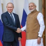पीएम नरेंद्र मोदी और रूसी राष्ट्रपति व्लादीमीर पुतिन (फाइल फोटो)