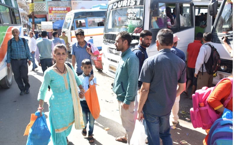 Taxis operated for the second day