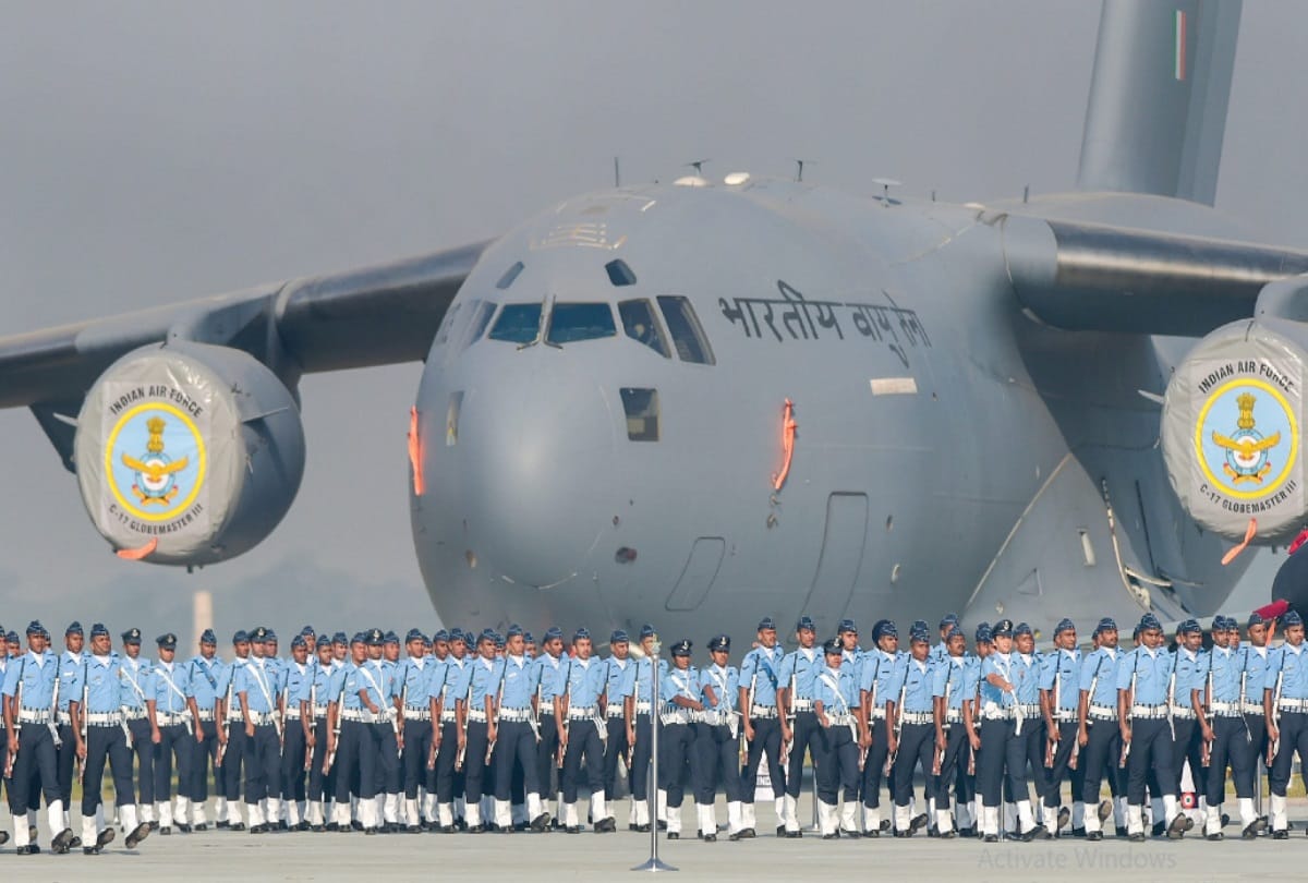Air force in full dress rehearsals for air force day 2018 at ghaziabad