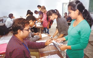 ABVP lifts the college in colleges