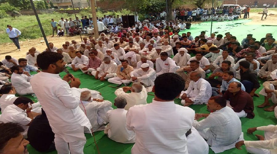 Sumit Gujjar Encounter demanded justice in Panchayat and will be reply to BJP in Lok Sabha elections