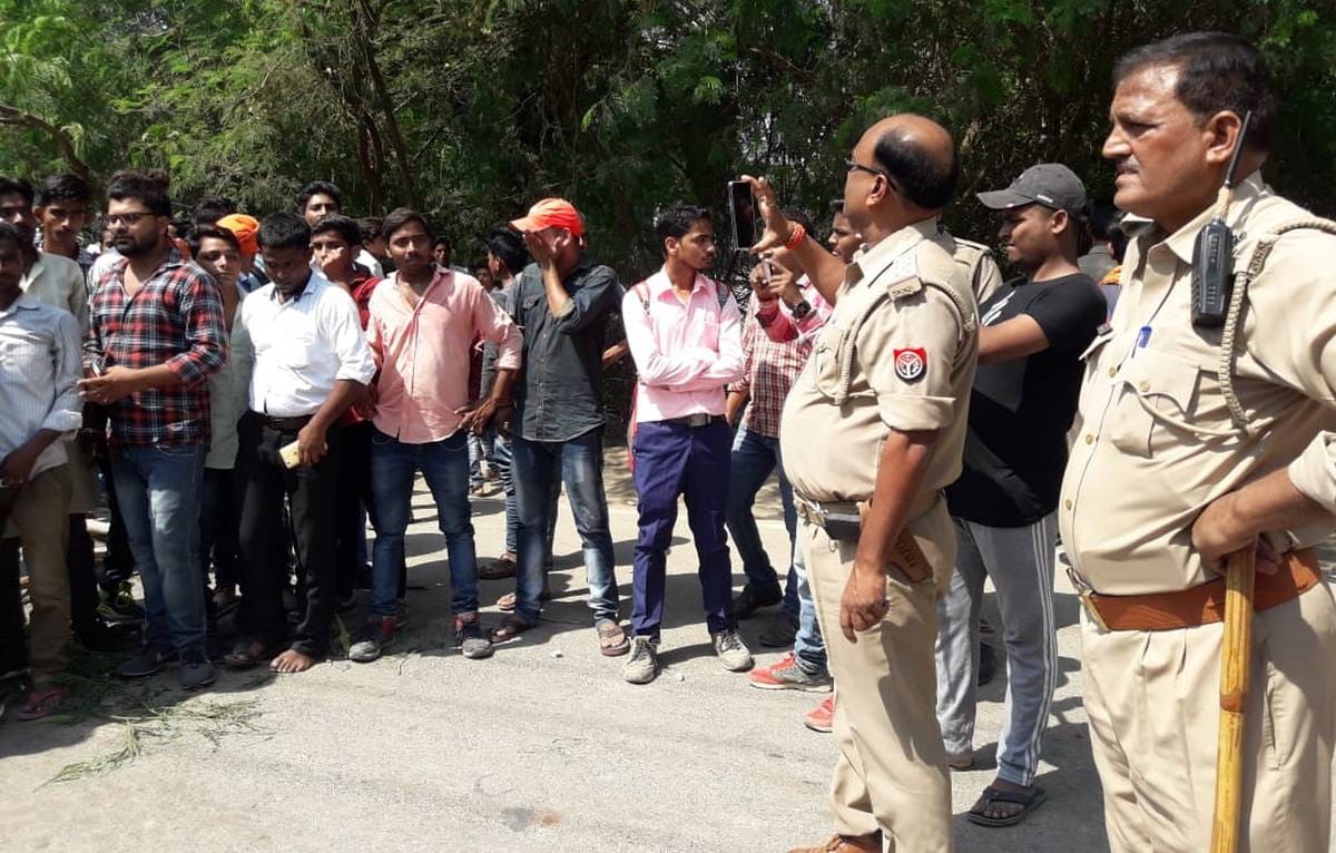 Student leader demolition due to student election in bhadohi