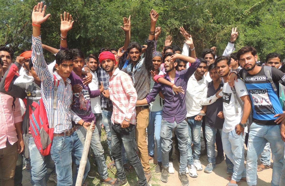 Student leader demolition due to student election in bhadohi