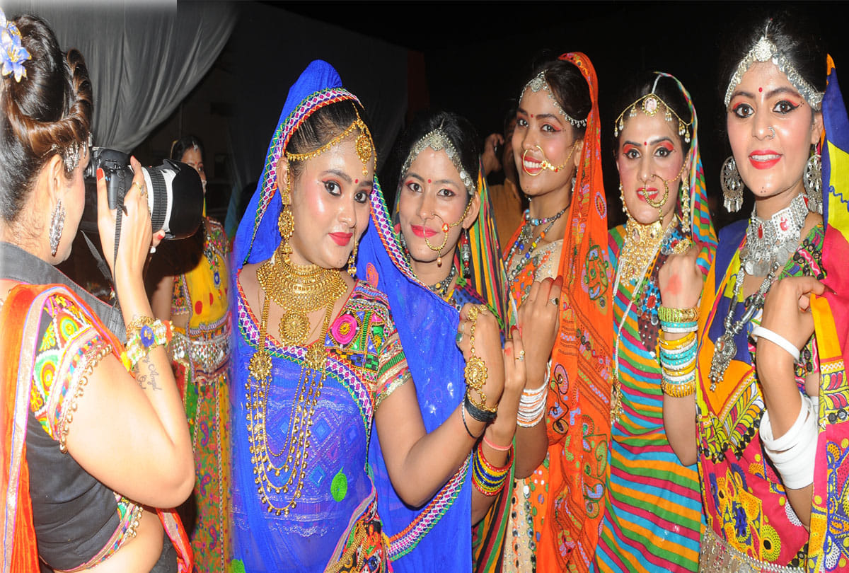 Ghoomar katar event in lajpat bhavan kanpur