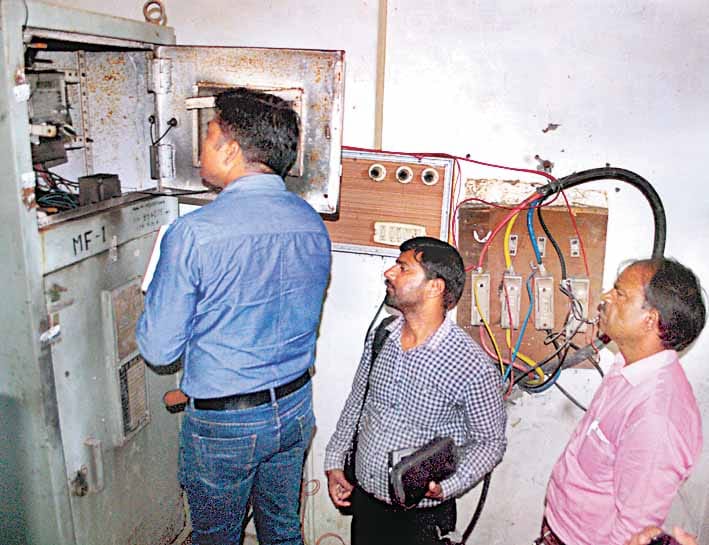 electric checking in jauhar university