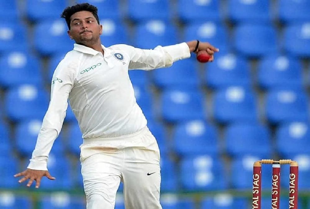 kuldeep yadav becomes first left arm spinner to take five wickets in australia