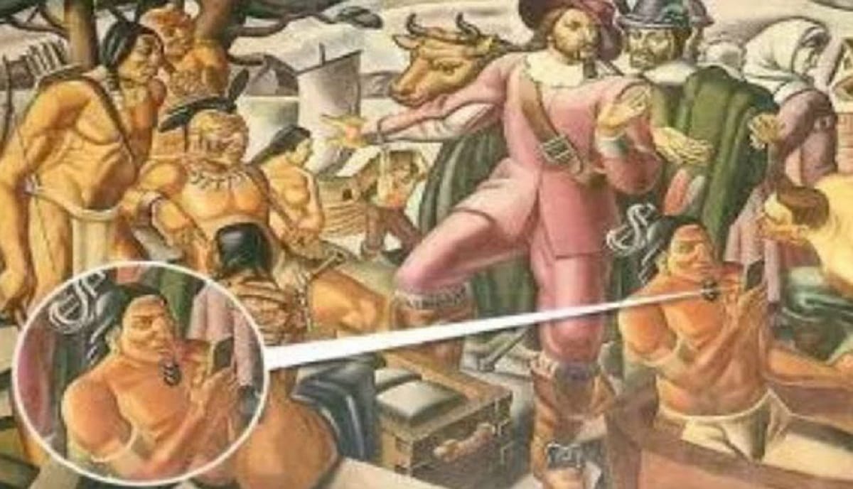 80 year old painting make confuse people on social media