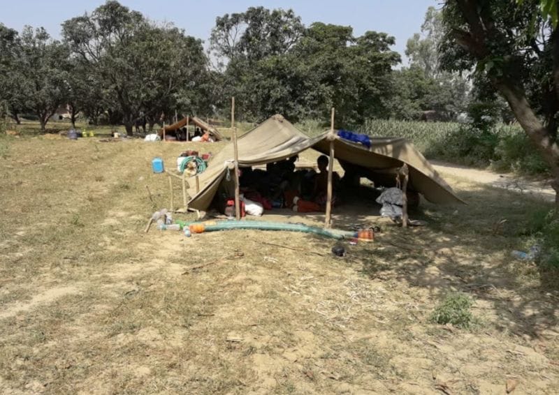 ओएनजीसी की टीम ने प्रयोगशाला भेजे 12 नमूने