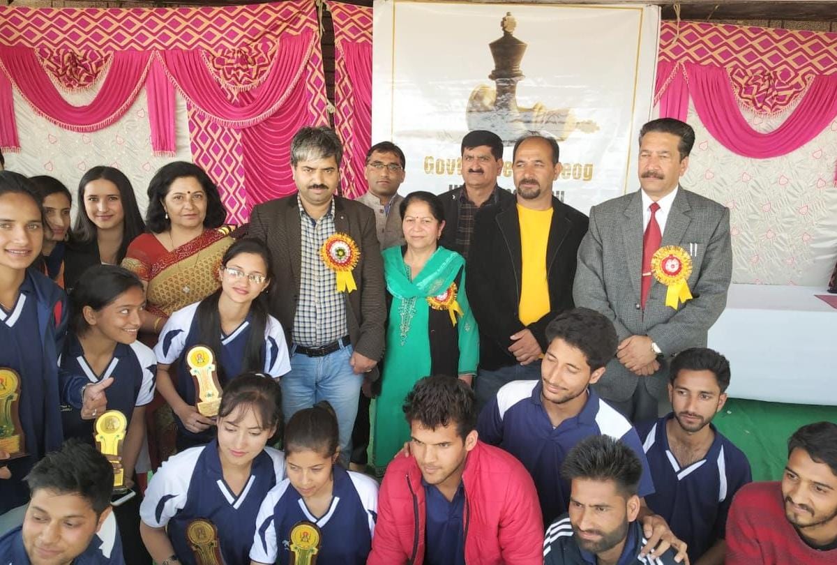 PG center Shimla wins Chess Campionship