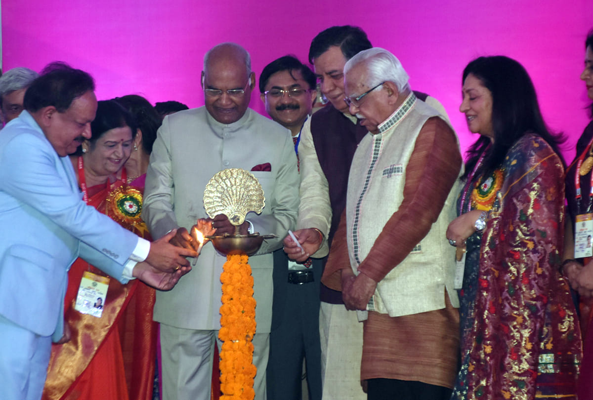 President Ramnath Kovind visit kanpur