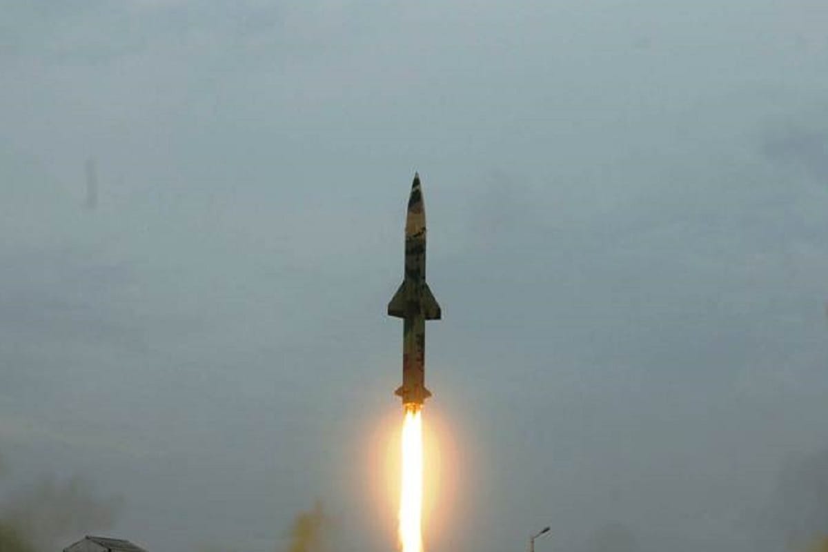 Successful trial of indigenous ballistic missile Prithvi-2