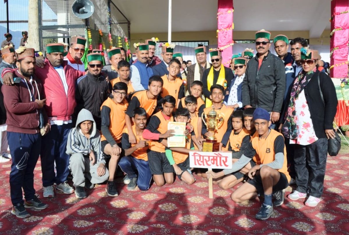 sirmour declared Overall winners in State level annual sports competition