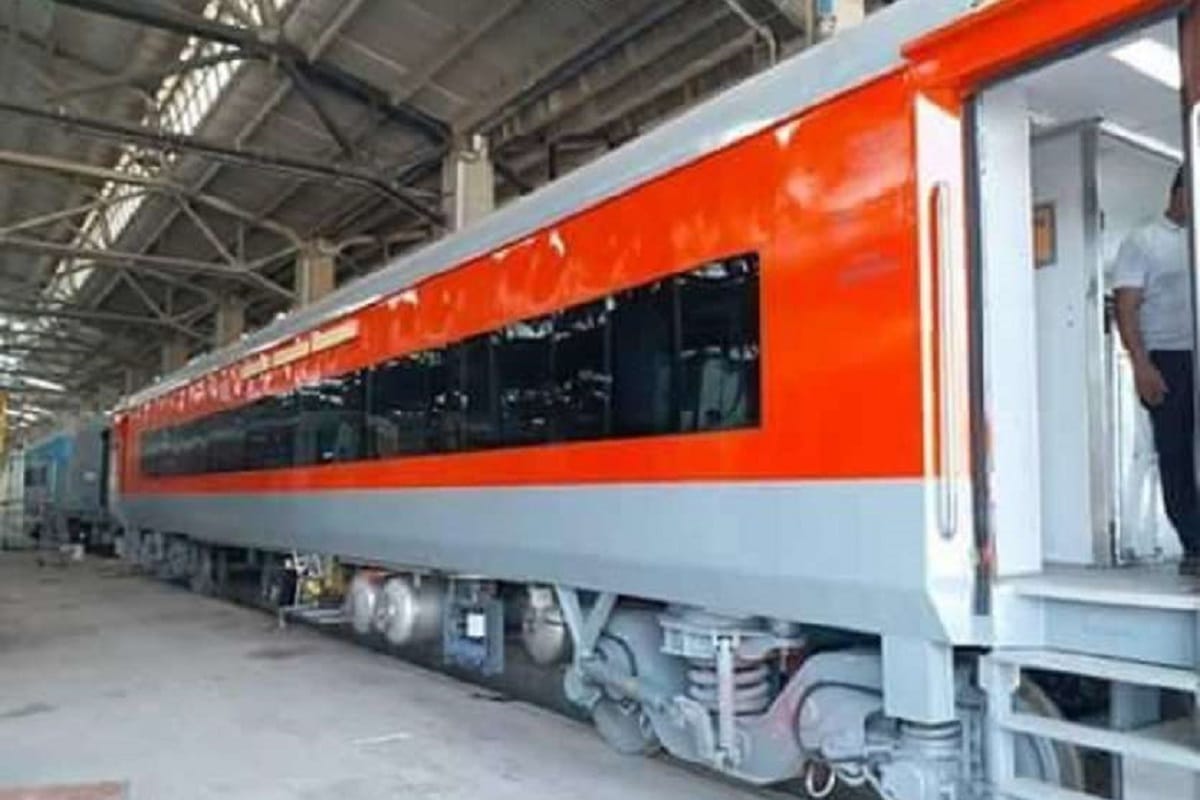 testing of first make in india train 18 begun in ICF Chennai