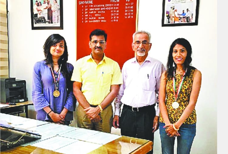 Chandigarh has won three medals including gold in Asian Yoga Sports Championships