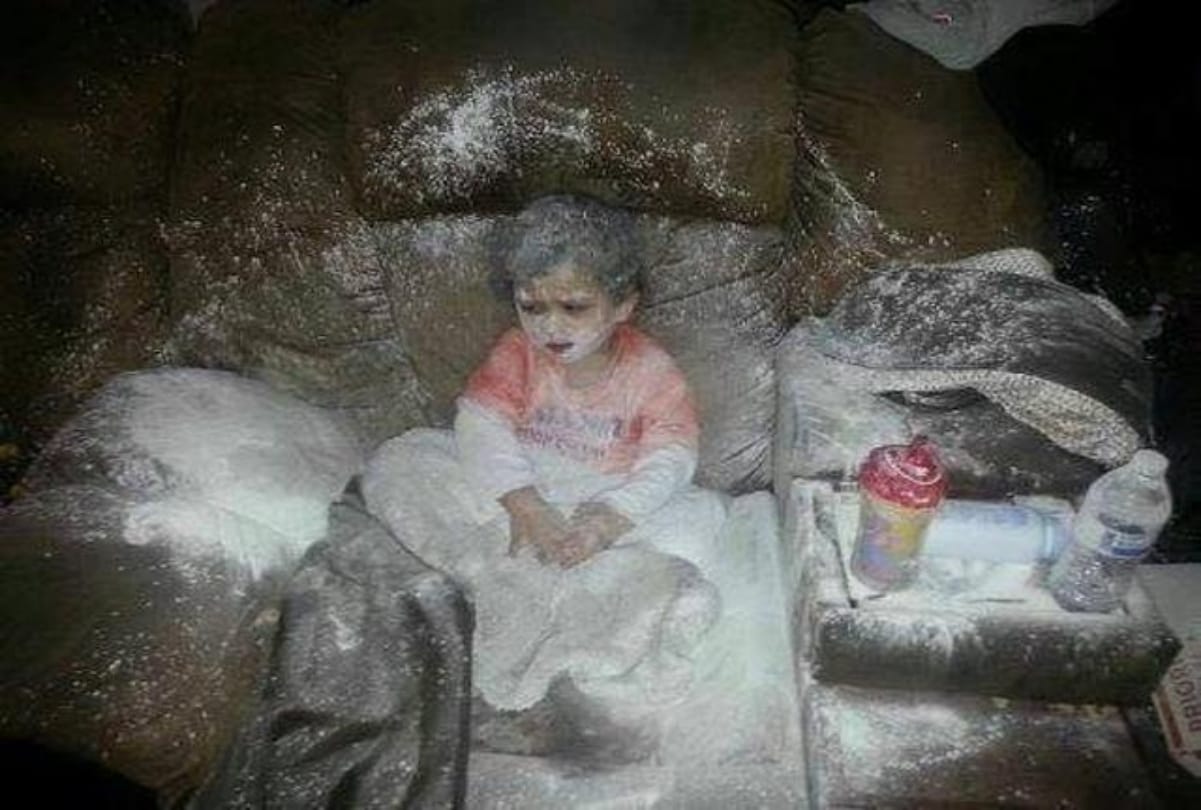 Do not go on the innocent face of Kids, see Diabolism in the photographs