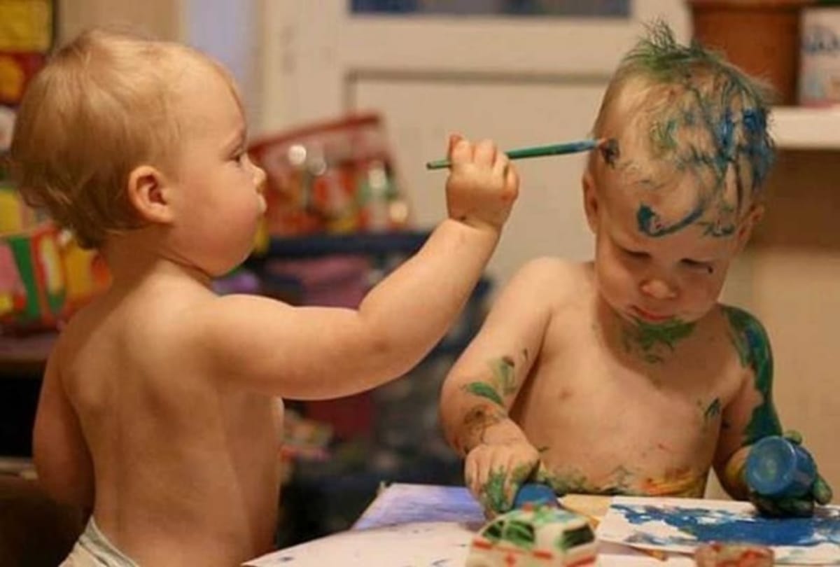 Do not go on the innocent face of Kids, see Diabolism in the photographs