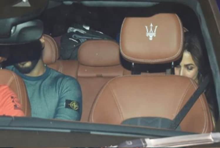 arjun kapoor and malaika arora spot together at sandeep khosla party