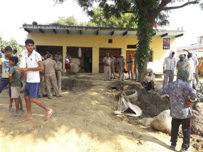 women killed in mirzapur after outrage and shoot out for land dispute in two groups