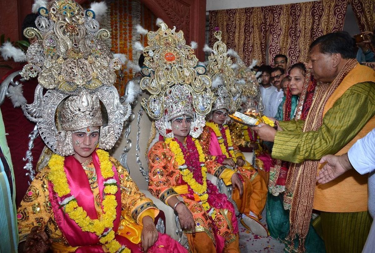 ramleela: Ram Barat was welcomed in the famous Janakpuri of North India