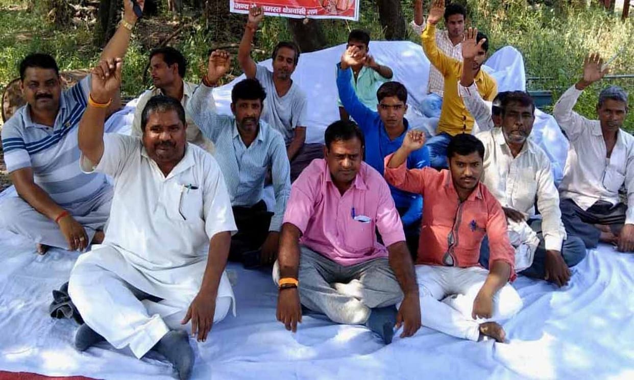 केमिकल मिल पर प्रदूषण फैलाने का आरोप, विरोध शुरू