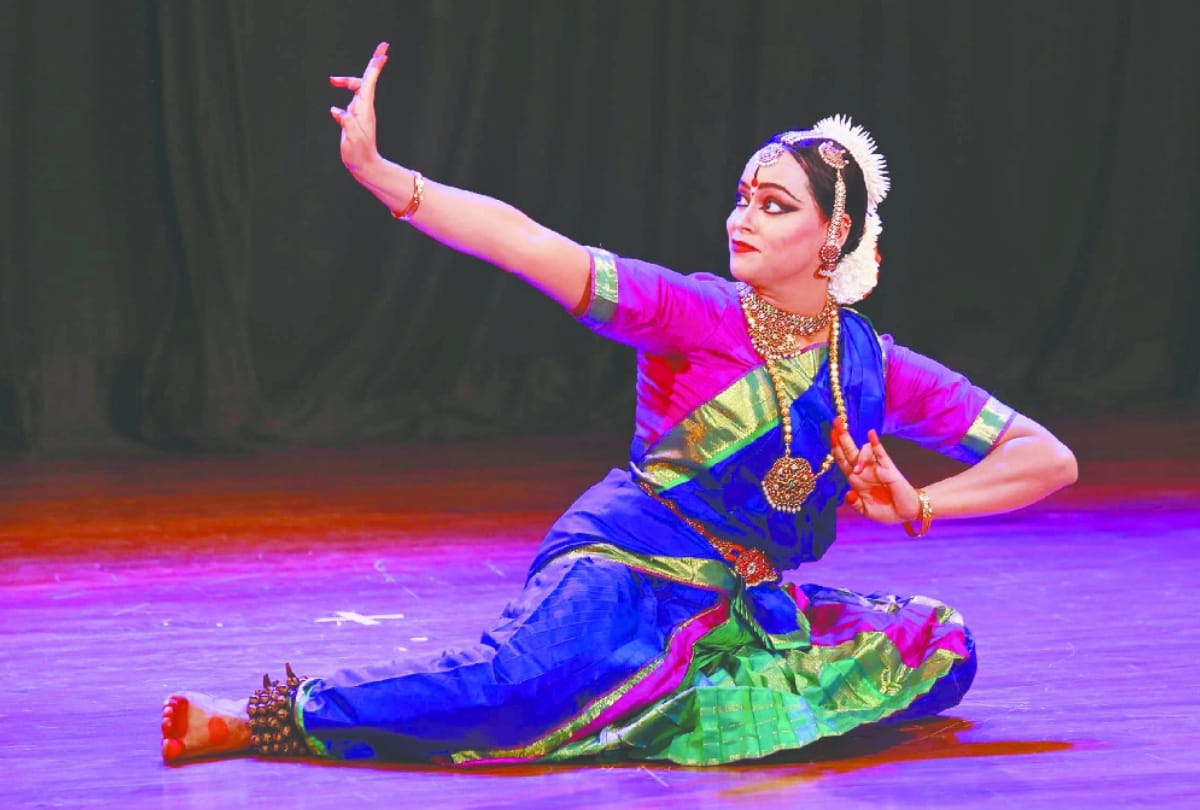 Devika Raja Raman Bharatanatyam in delhi
