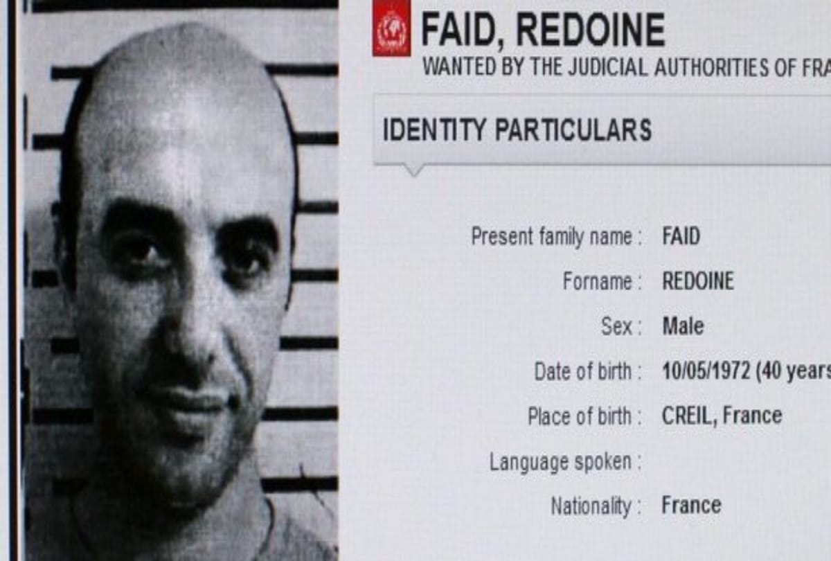 Notorious criminal fled from french jail is caught, hided in burkah