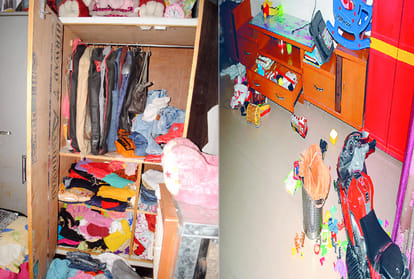 Police was accused by women for ransacking inside house
