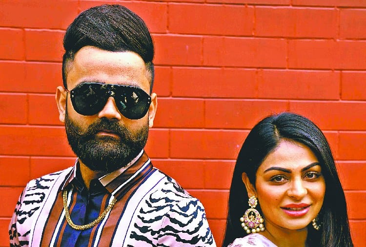 Actress Sonu Bajwa in Chandigarh for Movie Promotion