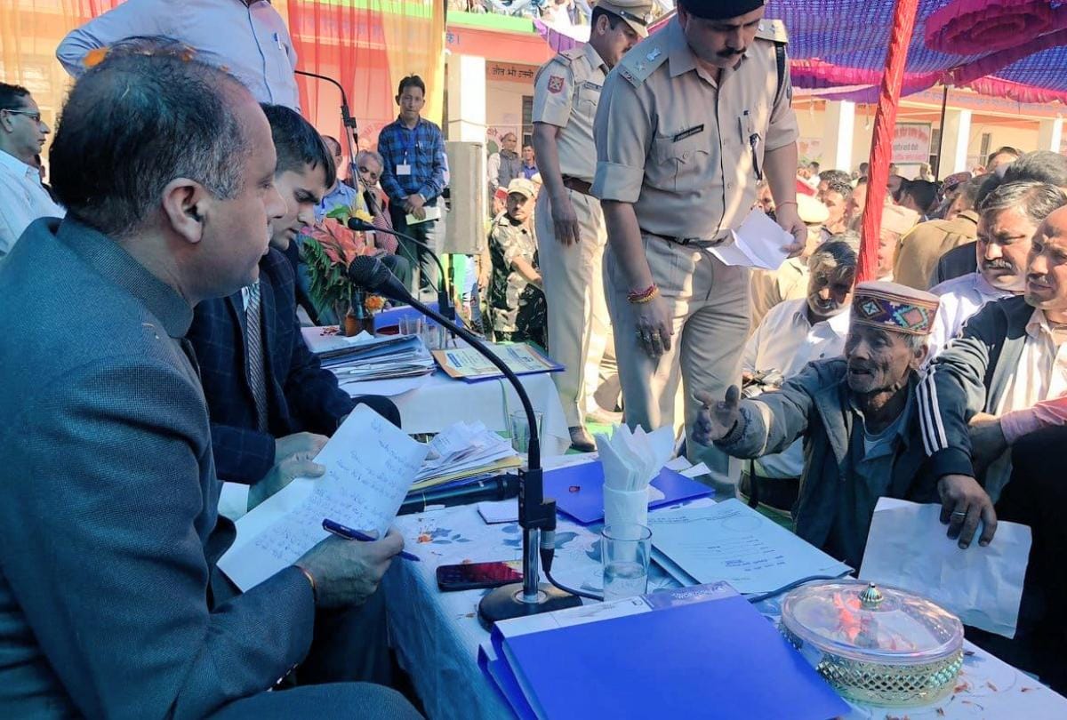 CM Jairam Thakur statement over announcements in Janmanch