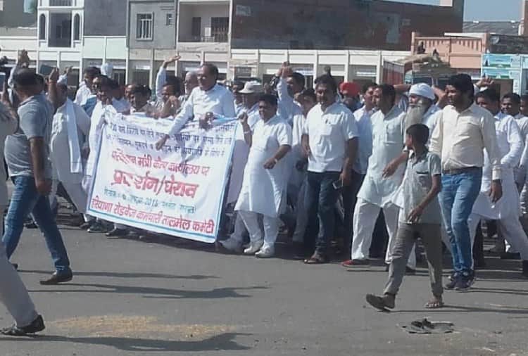 police lathicharge on roadways employees in panipat of haryana