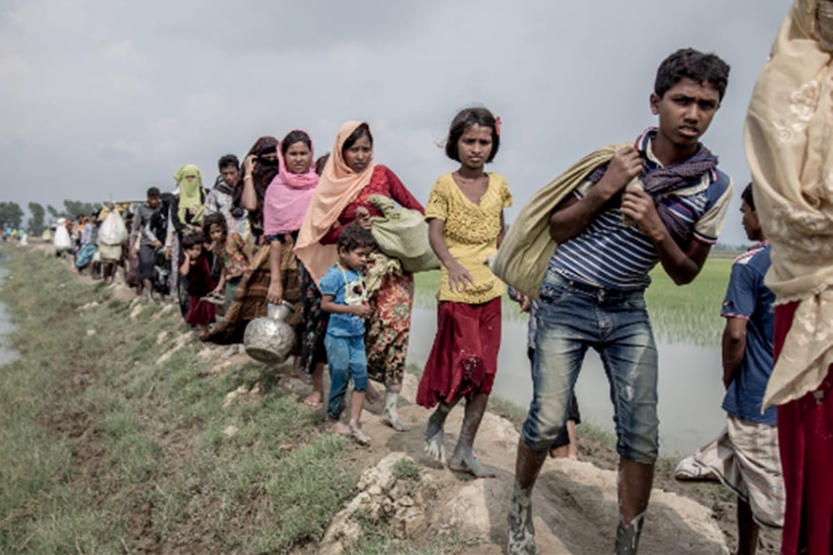 Migration continues from more than 40 villages in Myanmar