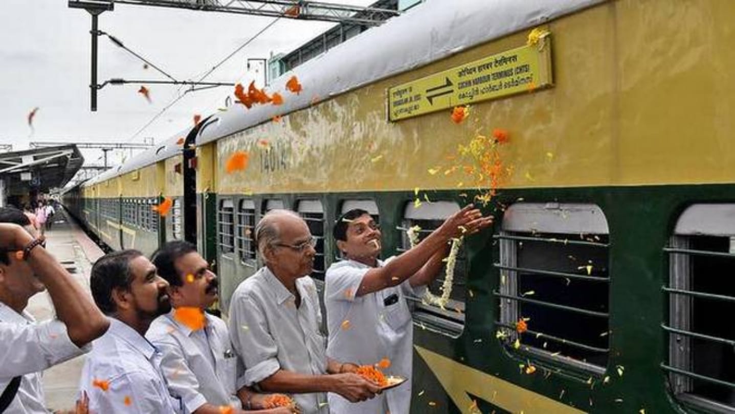 Smallest train of country in Kerala