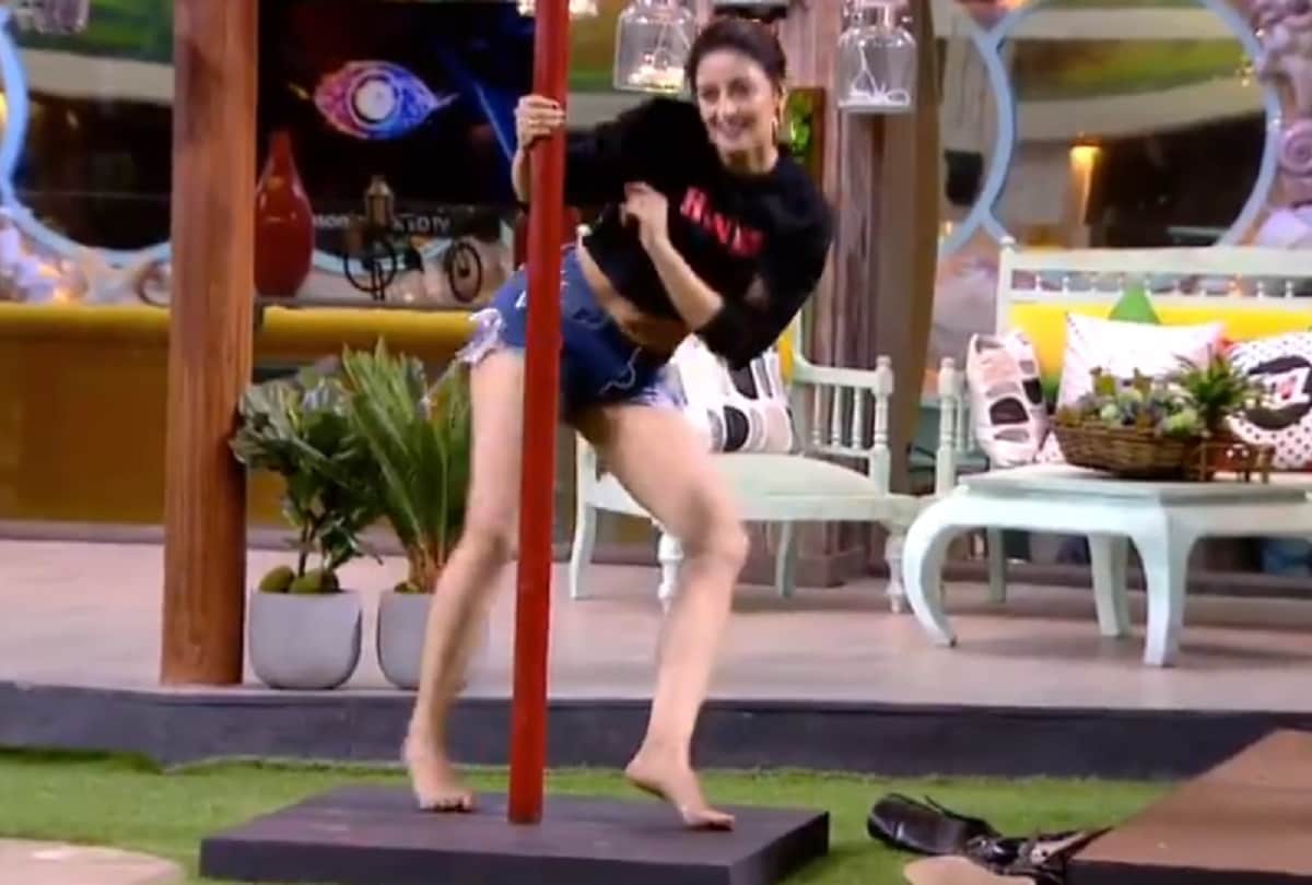 bigg boss neha pendse poll dance after sunny leone