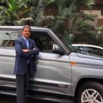 Anand mahindra's new tuv 300plus